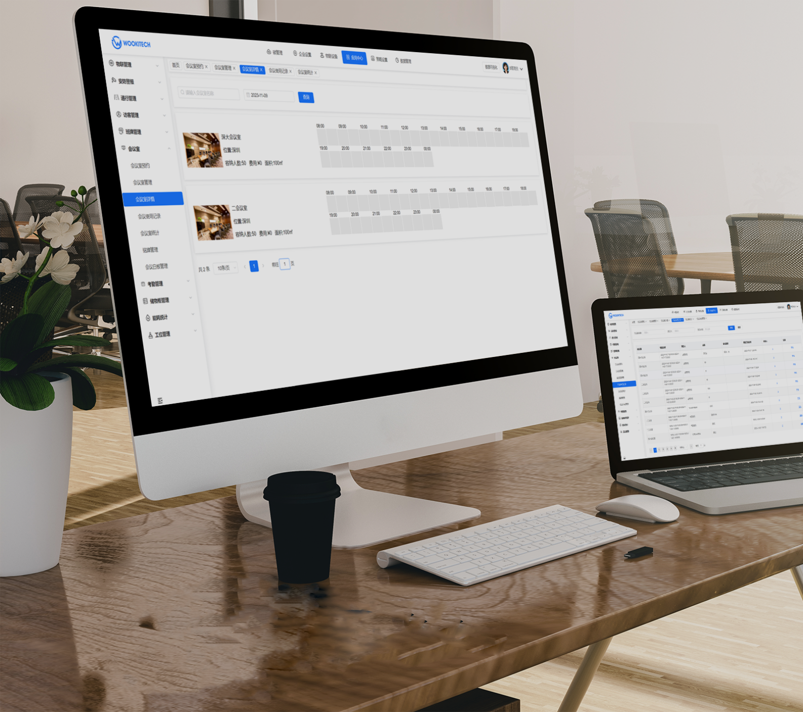 智慧會議室 智能門禁 武智科技 人臉識別會議門禁終端 智慧辦公出入口管理;描述：武智科技智慧會議室的智能門禁終端，支持人臉識別、掃碼等方式，實現(xiàn)智慧辦公場景下的會議室出入口高效管理。